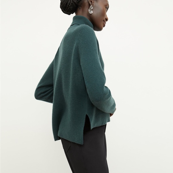 NWT MM Lafleur Arbus cashmere sweater, green size L - Picture 3 of 5